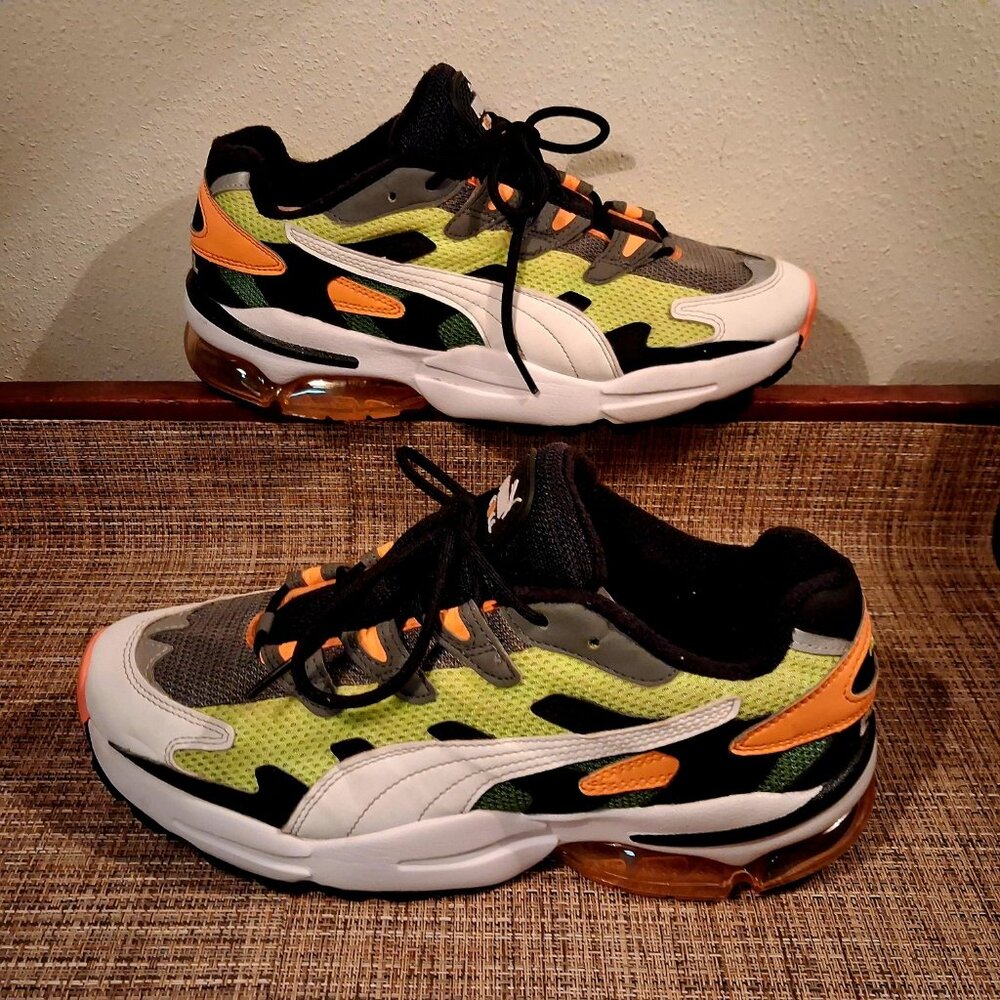 Puma Cell Alien OG M 369801-07 Yellow Alert/ Orange Men’s sz 10 - Picture 1 of 12